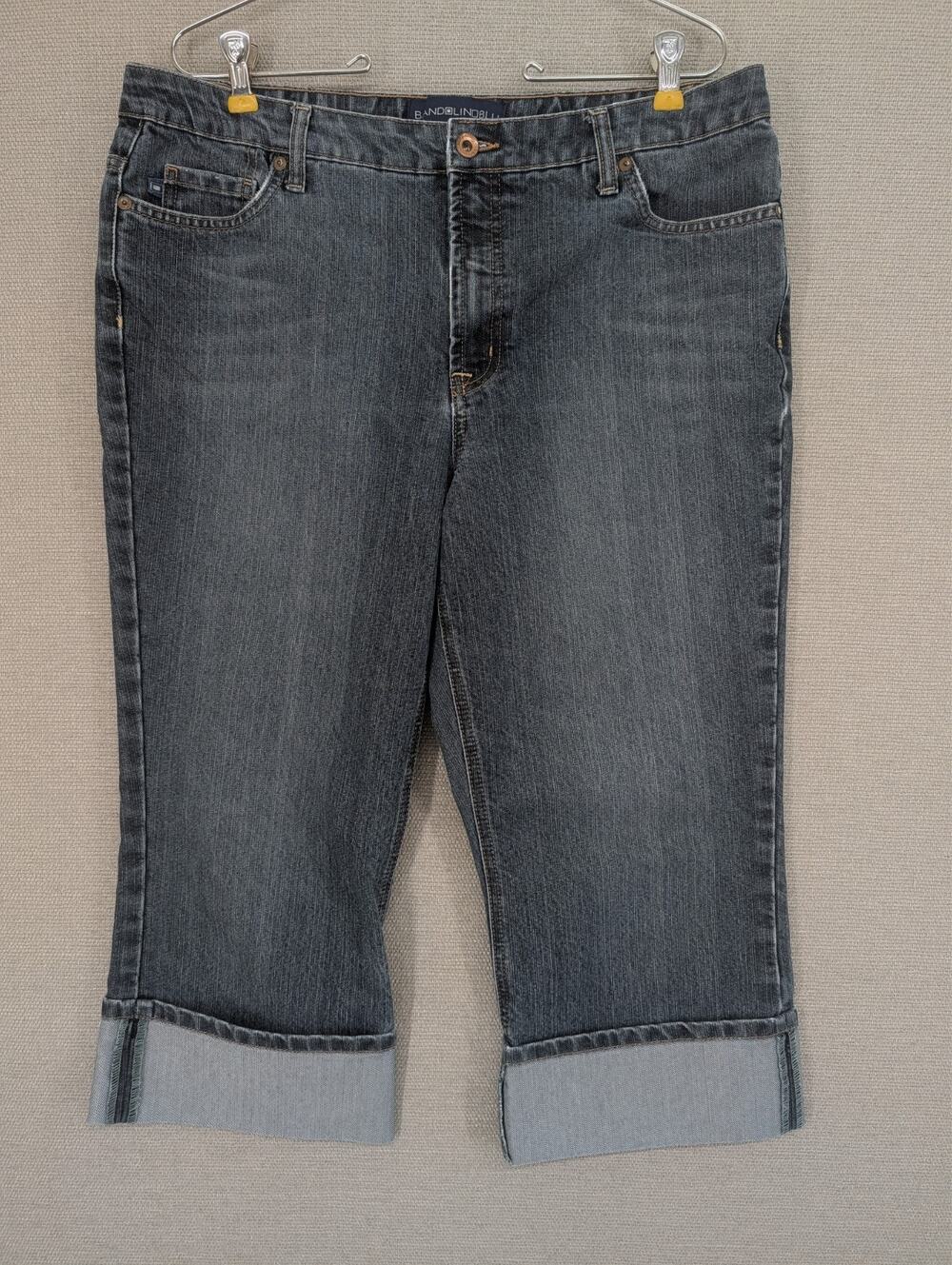 Bandolinoblu Capri Blue Jeans Size 14 Stretch -0826H67